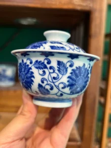 Scrolling Lotus Gaiwan — view 2