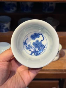 Pine, Bamboo & Plum Tea Cup — view 5
