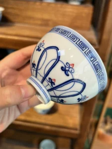 Lotus Medallion Tea Cup — view 4