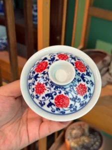 Scrolling Lotus Gaiwan — view 4