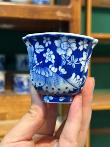 A Thousand Flowers Hexagonal Tea Cup — view 6