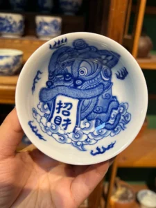 Playful Lions Tea Cup — view 6