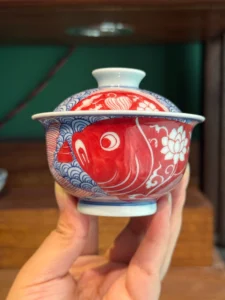 Playful Fish Gaiwan