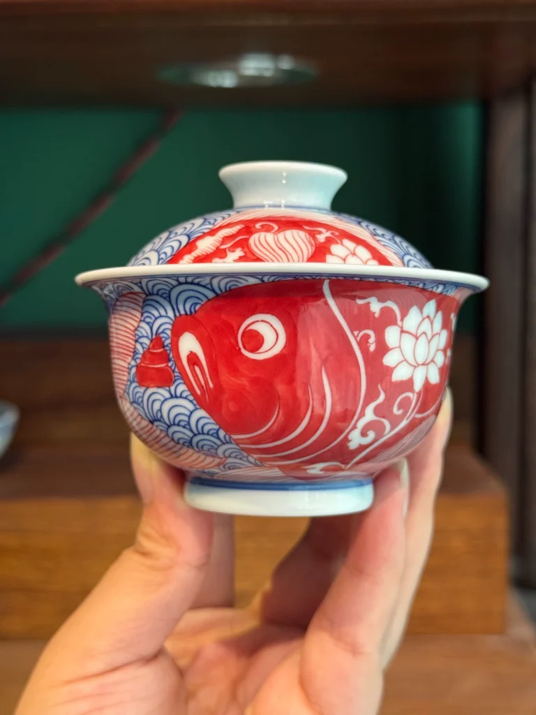 Playful Fish Gaiwan