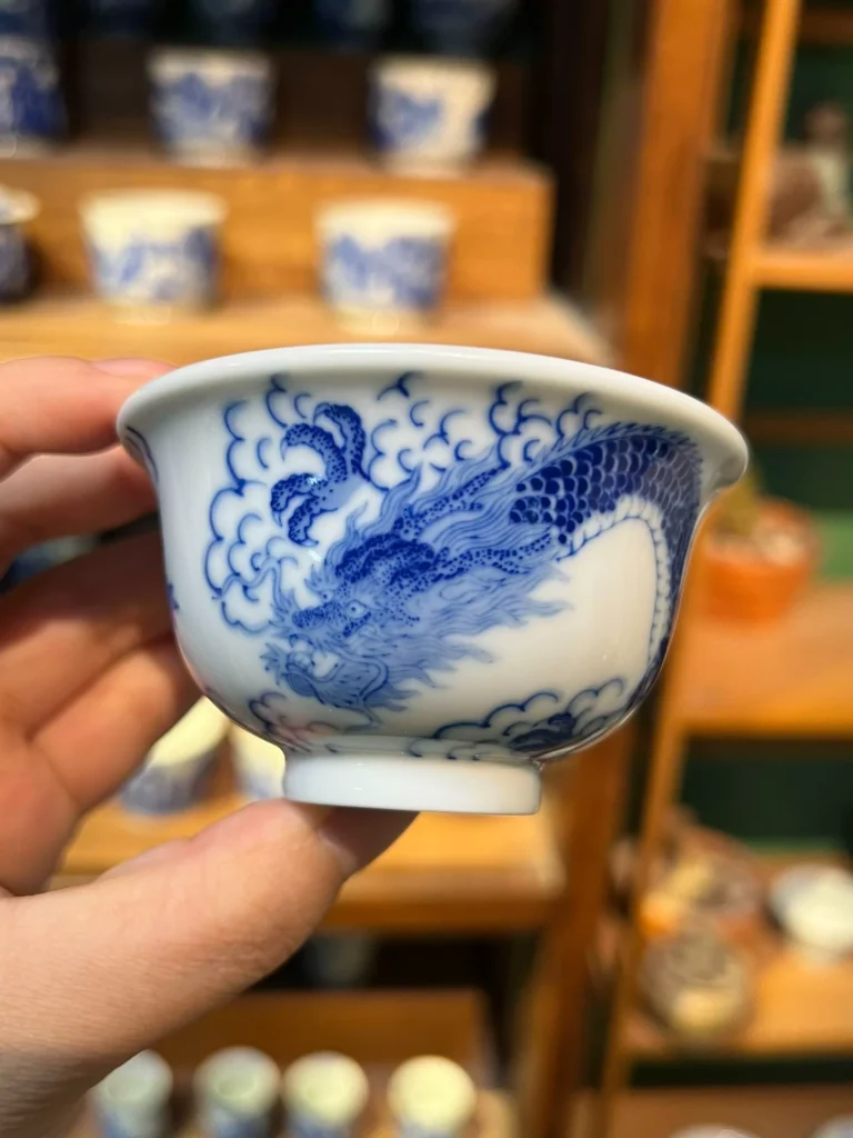 Cloud Dragon Tea Cup