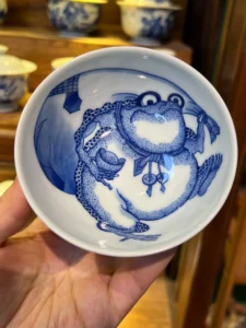 Golden Toad Tea Cup — view 4