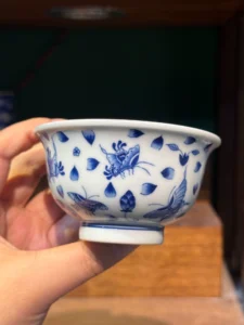 Butterflies & Blossoms Tea Cup — view 6