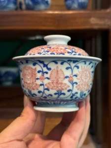 Lotus & Eight Treasures Gaiwan — view 6