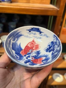 Leaping Carp Tea Cup — view 4