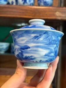 Moonlit Landscape Gaiwan — view 5