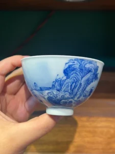 Mountains & Waves Tea Cup — view 8
