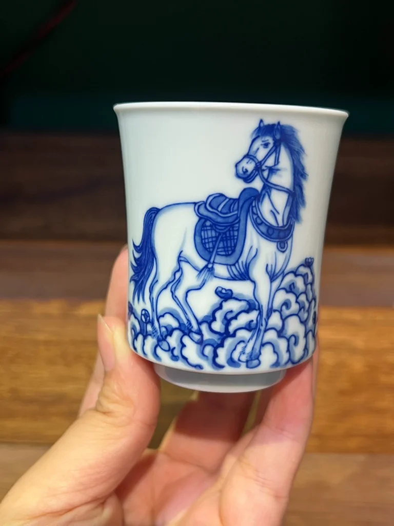 Galloping Horse Tea Cup