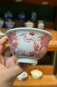 Playful Lions Tea Cup — view 4