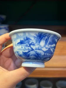 Mountain Landscape Tea Cup — view 6