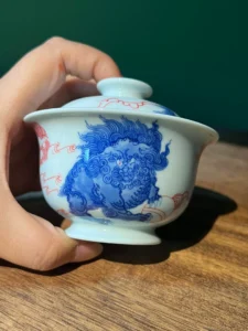 Playful Lions Gaiwan — view 8