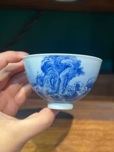 Mountains & Waves Tea Cup — view 3