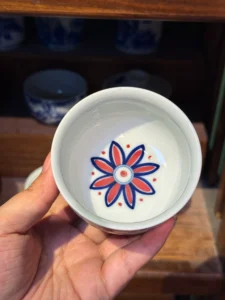 Lotus & Eight Treasures Tea Cup — view 8