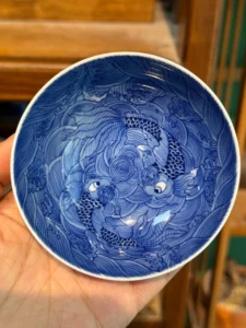 Twin Fish Tea Cup — view 2
