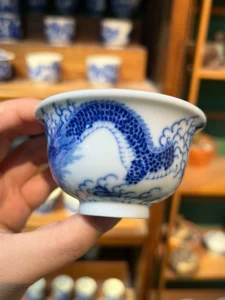 Cloud Dragon Tea Cup — view 3