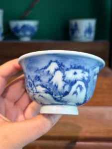 Winter Landscape Tea Cup — view 2