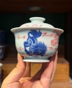 Playful Lions Gaiwan — view 6