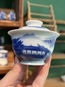 Mountain Landscape Gaiwan — view 3