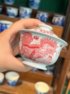 Playful Lions Gaiwan — view 7