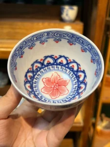 Lotus Medallion Tea Cup — view 7