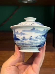 Mountain Landscape Gaiwan — view 7