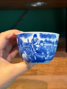 Scholars’ Gathering Tea Cup — view 5