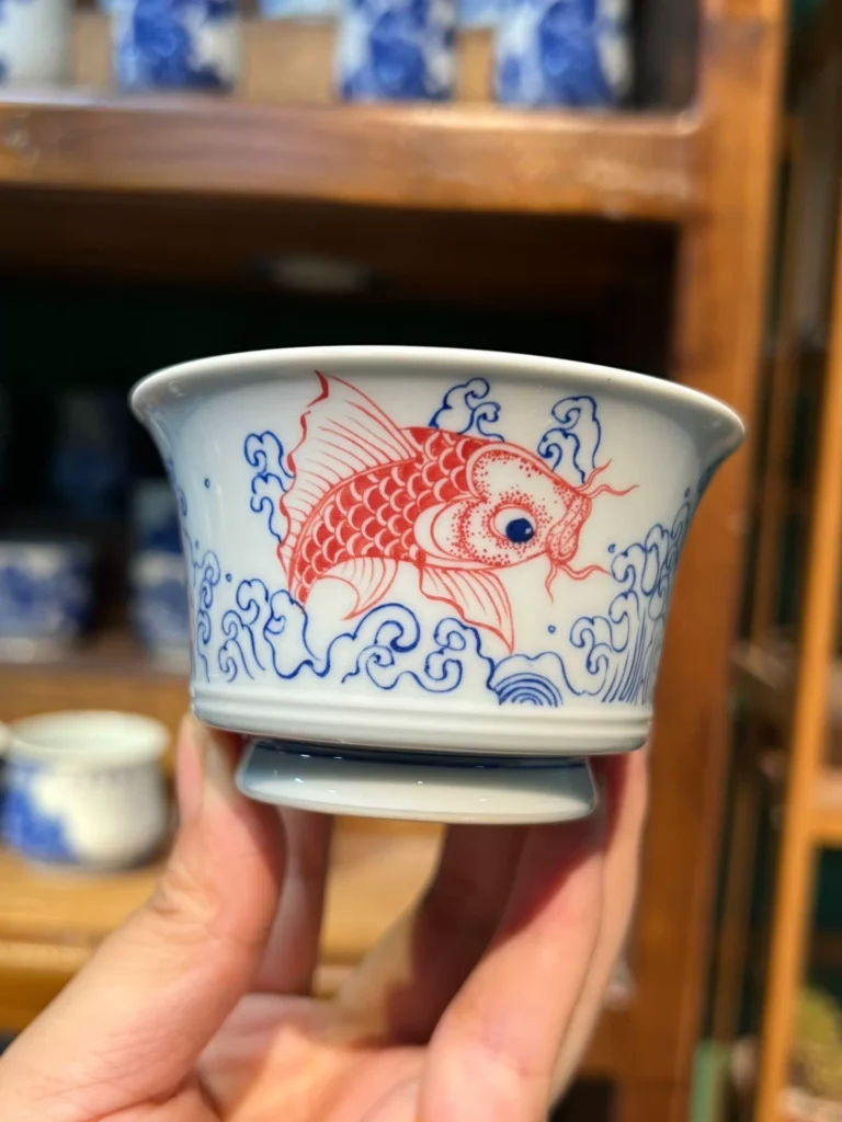 Dragon Fish Tea Cup
