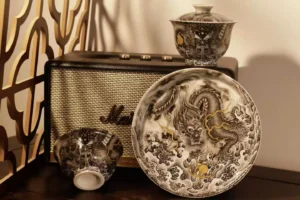 Ink Dragon Tea Set — view 9