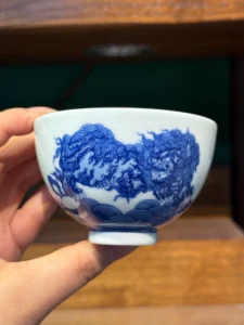 Playful Lions Tea Cup — view 2