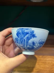 Mountains & Waves Tea Cup — view 4