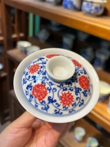 Scrolling Lotus Gaiwan — view 7