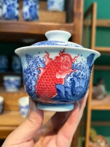 Leaping Carp Gaiwan — view 6