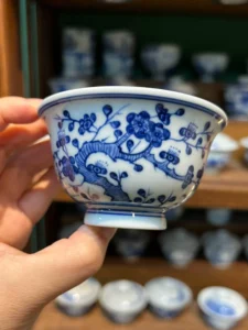 Pine, Bamboo & Plum Tea Cup — view 3