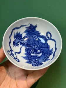 Playful Lions Tea Cup — view 5