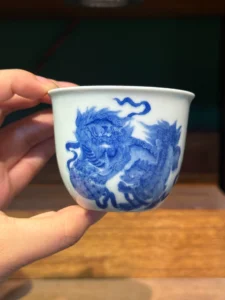 Playful Lions Tea Cup