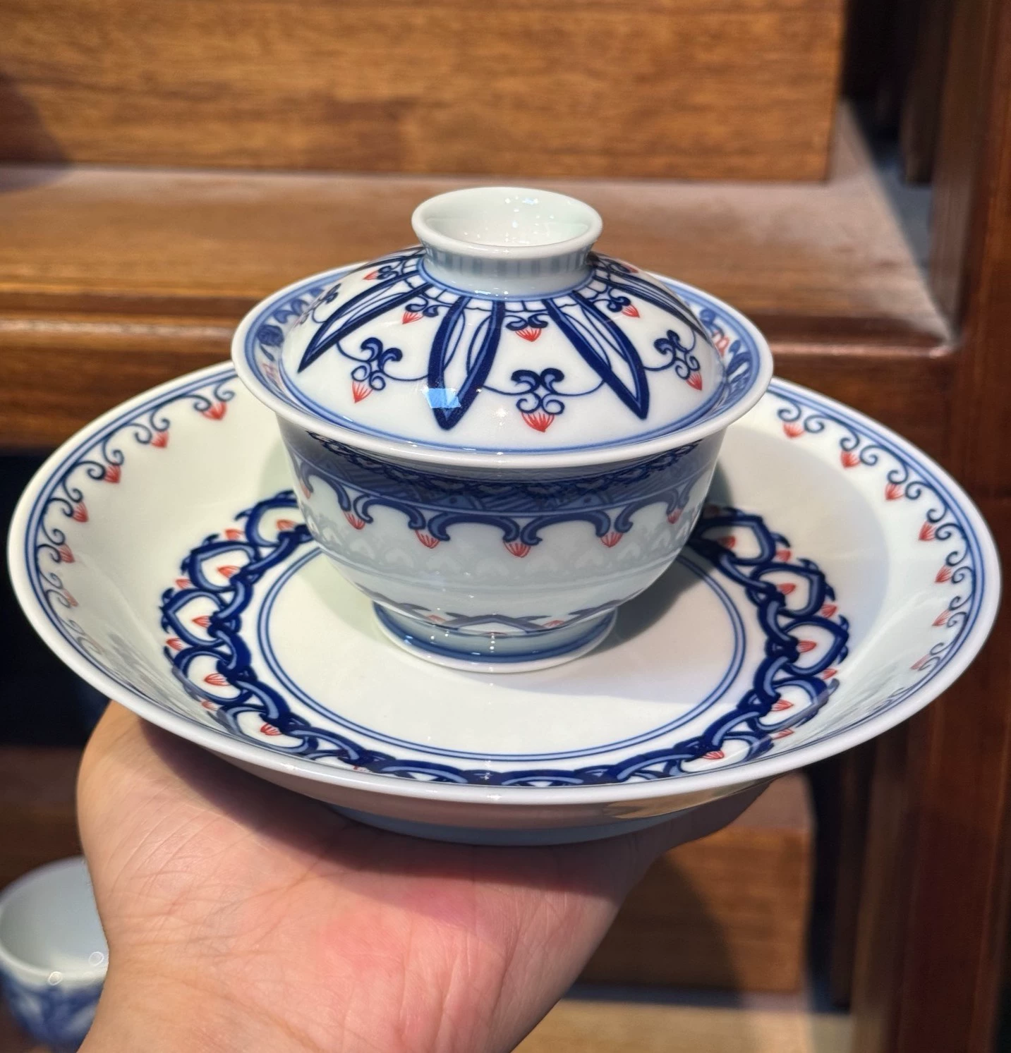 Lotus Medallion Gaiwan