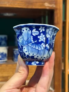 A Thousand Flowers Hexagonal Tea Cup