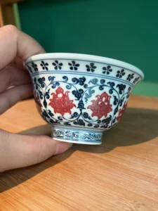 Scrolling Lotus Tea Cup — view 8