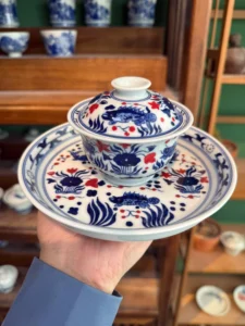 Fish & Water Plants Gaiwan — view 2