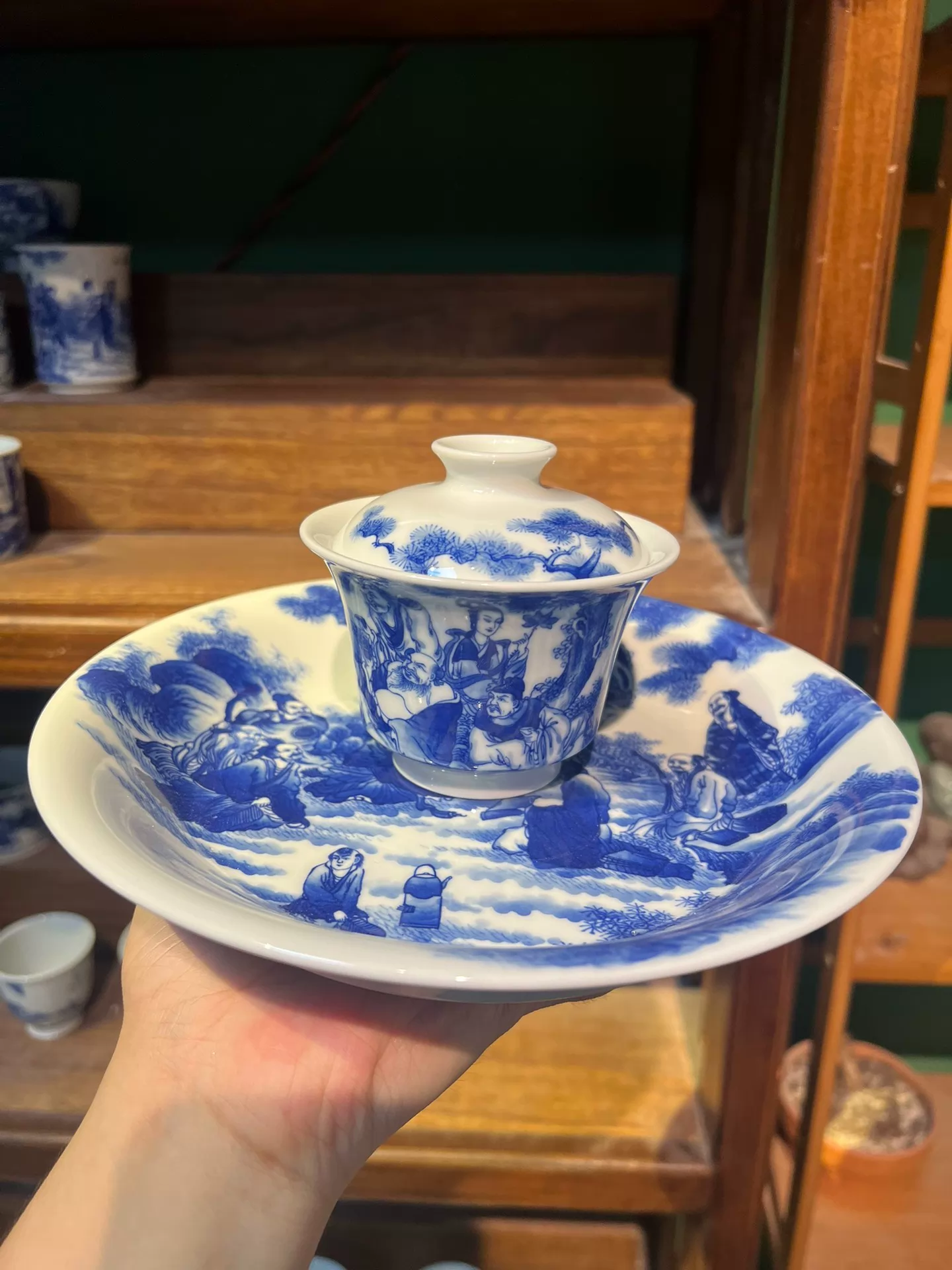 Eight Immortals Gaiwan
