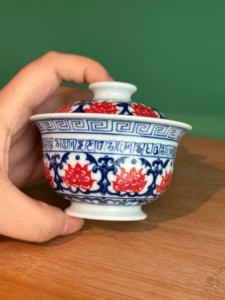Scrolling Lotus Gaiwan — view 2