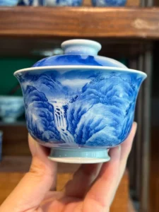Moonlit Landscape Gaiwan — view 2