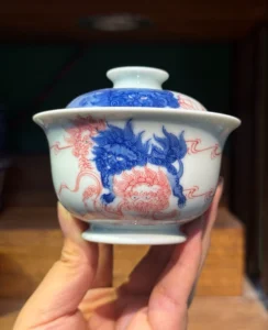 Playful Lions Gaiwan