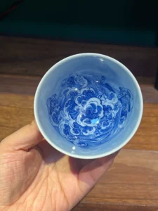 Mountains & Waves Tea Cup — view 2
