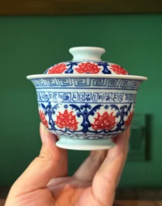 Scrolling Lotus Gaiwan — view 7
