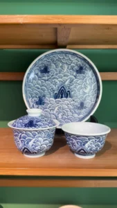 Waves & Cliffs Tea Set